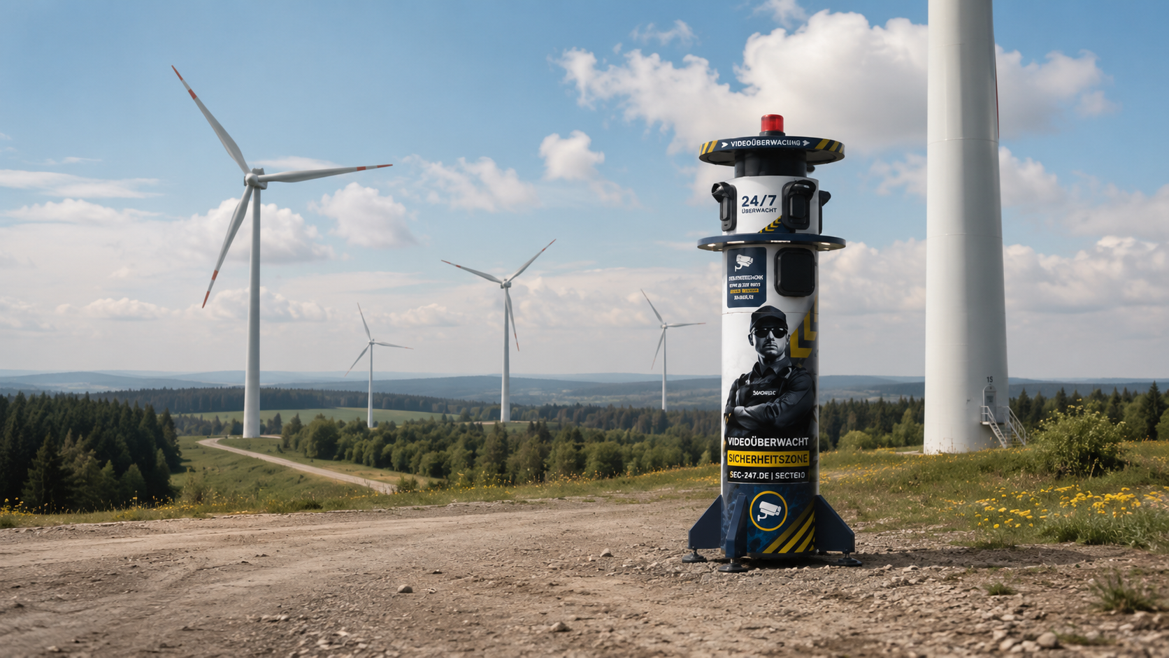 ORBITAS Tower an einem Windpark